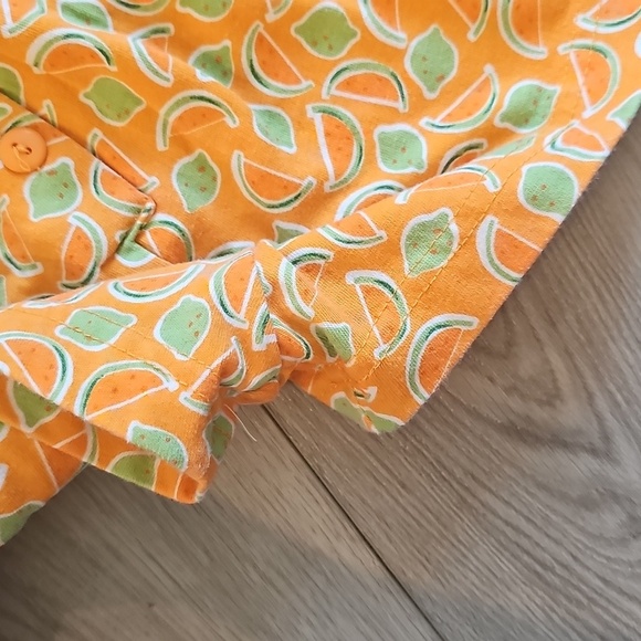 Vintage Y2K Girl Power Citrus Oversized Romper Suit 24 Months - Picture 4 of 10